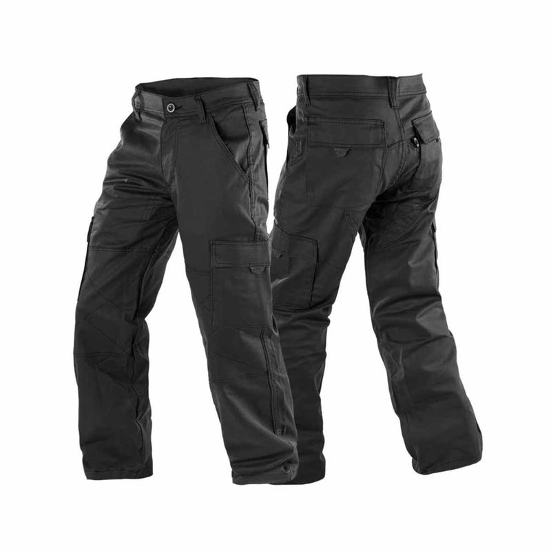 CALÇA TÁTICA CARGO 6 BOLSOS - RIP STOP FOX BOY - MASCULINA PRETA