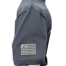 CAMISETA MANGA CURTA POLIAMIDA POLICIA CIVIL PRETA NEGATIVA