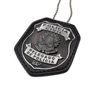 DISTINTIVO DELEGADO / SP BAIXA LUMIN. + SUPORTE  + CORRENTE