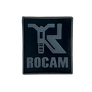 PATCH EMBORRACHADO BRASÃO ROCAM NEGATIVO