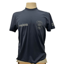 CAMISETA MANGA CURTA POLIAMIDA POLICIA CIVIL PRETA NEGATIVA