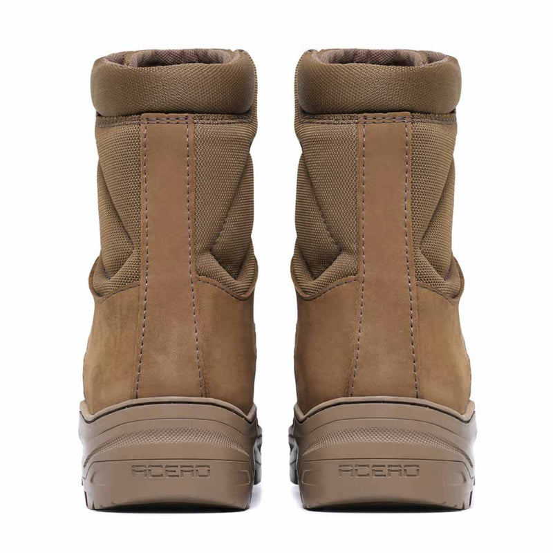 COTURNO NOBUCK SELVA COYOTE  - ACERO