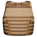 CAPA DE COLETE MODULAR - FELINE - VIKING ARMOUR - CAQUI