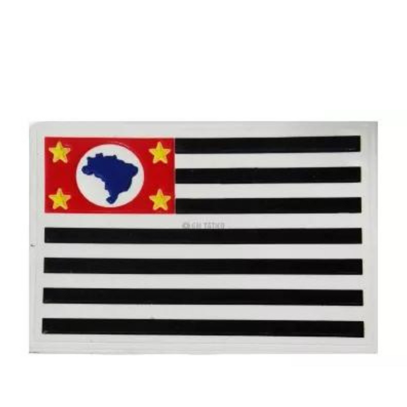 PATCH EMBORRACHADO BANDEIRA SP COLORIDO