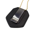 DISTINTIVO DELEGADO / SP BAIXA LUMIN. + SUPORTE  + CORRENTE