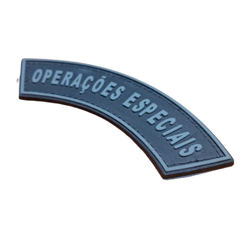 PATCH EMBORRACHADO LISTEL MANICACA OPERAÇÕES ESPECIAIS NEGATIVO