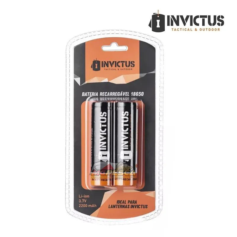 BATERIA RECARREGÁVEL INVICTUS 14500