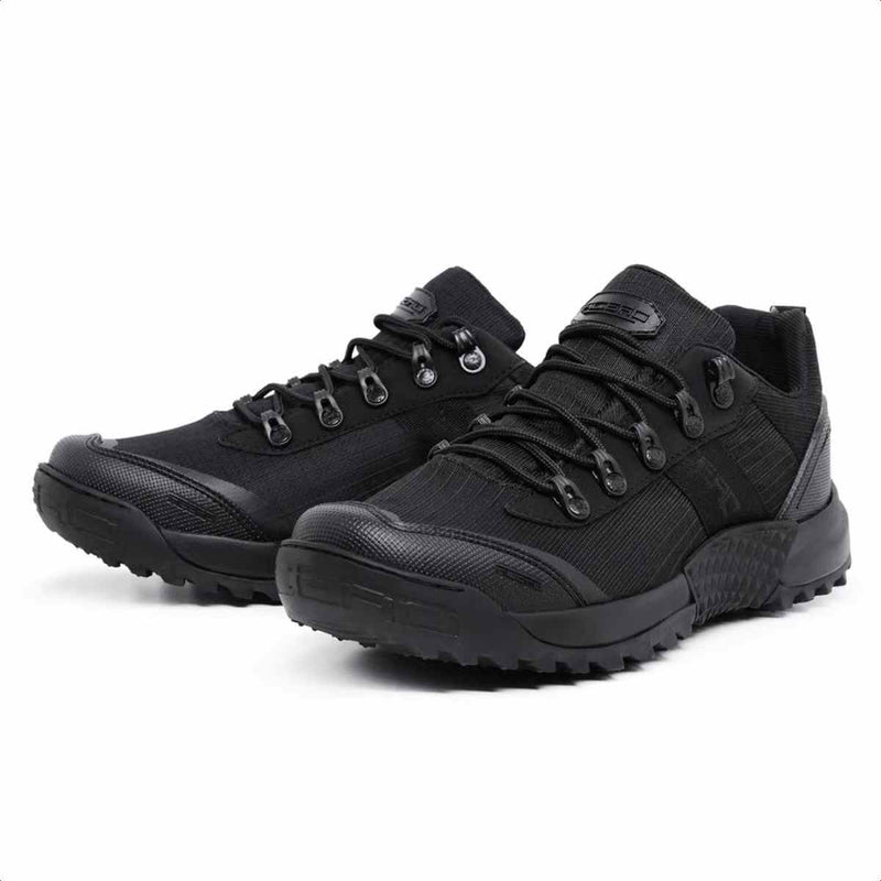TÊNIS MILITAR TÁTICO RIPSTOP PONTO 40 PRETO - ACERO