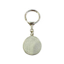 CHAVEIRO EM METAL REDONDO ROTA - PRETO E DOURADO