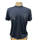 CAMISETA MANGA CURTA POLIAMIDA POLICIA CIVIL DENARC PRETA NEGATIVA