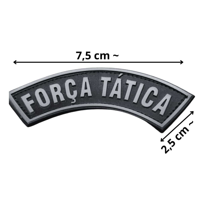 PATCH EMBORRACHADO LISTEL MANICACA FORÇA TÁTICA NEGATIVO