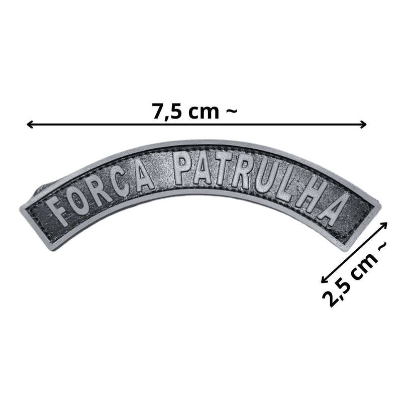 PATCH EMBORRACHADO LISTEL MANICACA FORÇA PATRULHA NEGATIVO