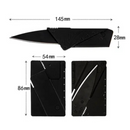 FACA CARTÃO LÂMINA DOBRÁVEL PORTÁTIL DISCRETA