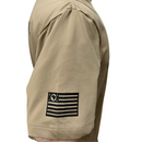 CAMISETA MANGA CURTA POLIAMIDA POLICIA CIVIL DENARC CAQUI NEGATIVA