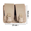 PORTA CARREGADOR DE FUZIL DUPLO E MODULAR CIA MILITAR CM2012