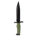 FACA BÉLICA M9 BAIONETA POLIMERO VERDE OLIVA