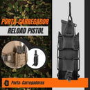 PORTA CARREGADOR RELOAD PISTOL INVICTUS PRETO