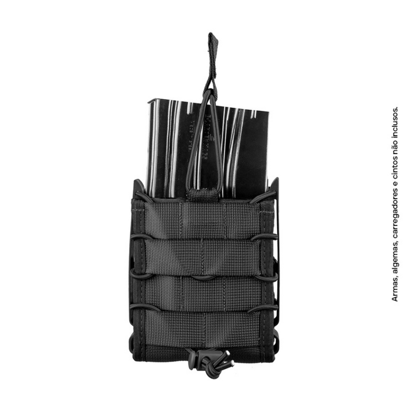 PORTA CARREGADOR RELOAD 7.62 INVICTUS PRETO