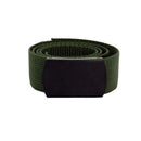 CINTO NYLON VERDE FIVELA METAL PRETA  - GRAVAÇÃO