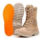 COTURNO ACERO INFANTARIA AREIA C/ZÍPER