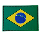 PATCH EMBORRACHADO BANDEIRA BRASIL COLORIDA