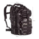 MOCHILA ASSAULT WARSKIN BLACK - INVICTUS - PRETO 30L