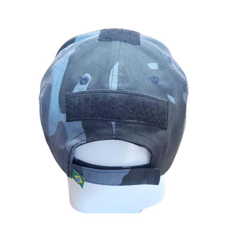 BONÉ 6 GOMOS POLY RIP STOP - COM VELCRO - EXÉRCITO