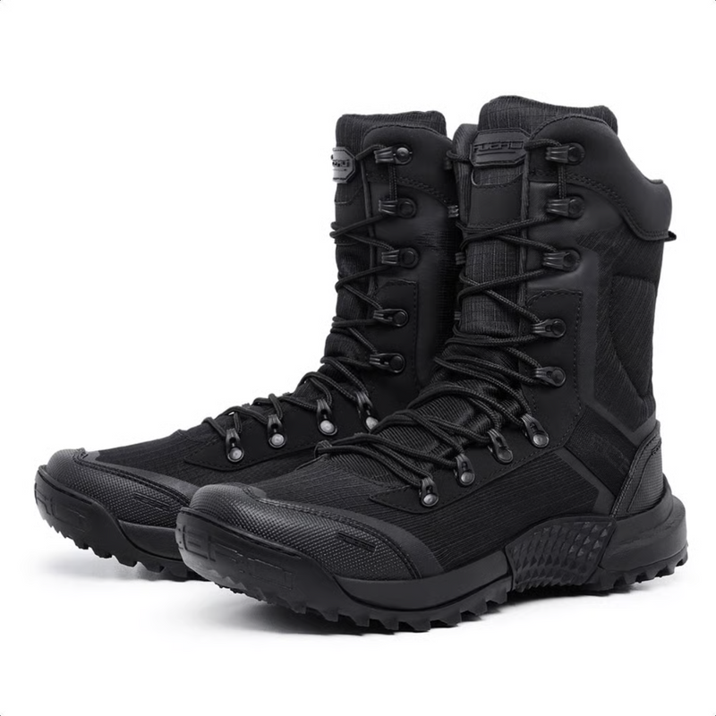 COTURNO MILITAR TÁTICO RIPSTOP PONTO 50 PRETO - ACERO