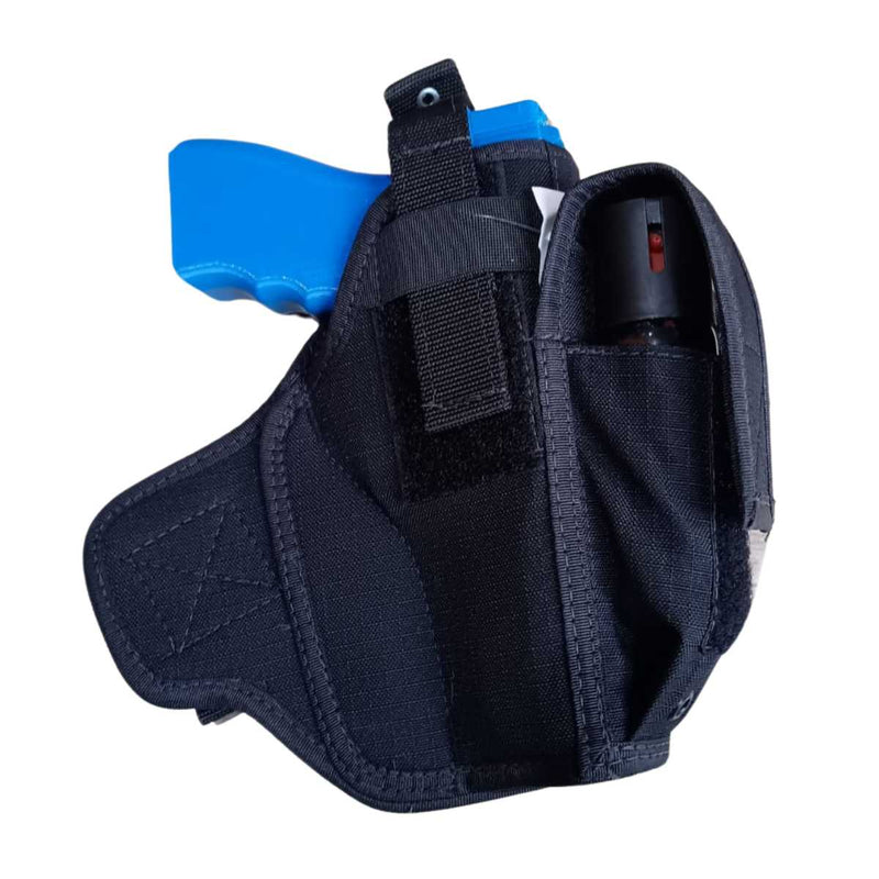 COLDRE PANQUECA 45/40/9MM DESTRO C/ PORTA ACESSÓRIO - PRETO